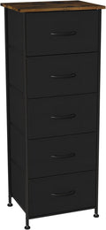 5 Drawer Fabric Dresser Storage Tower G836