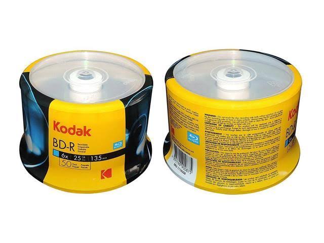 100-Pack BD-R BLU-RAY Blank Disc Media 25GB K389810