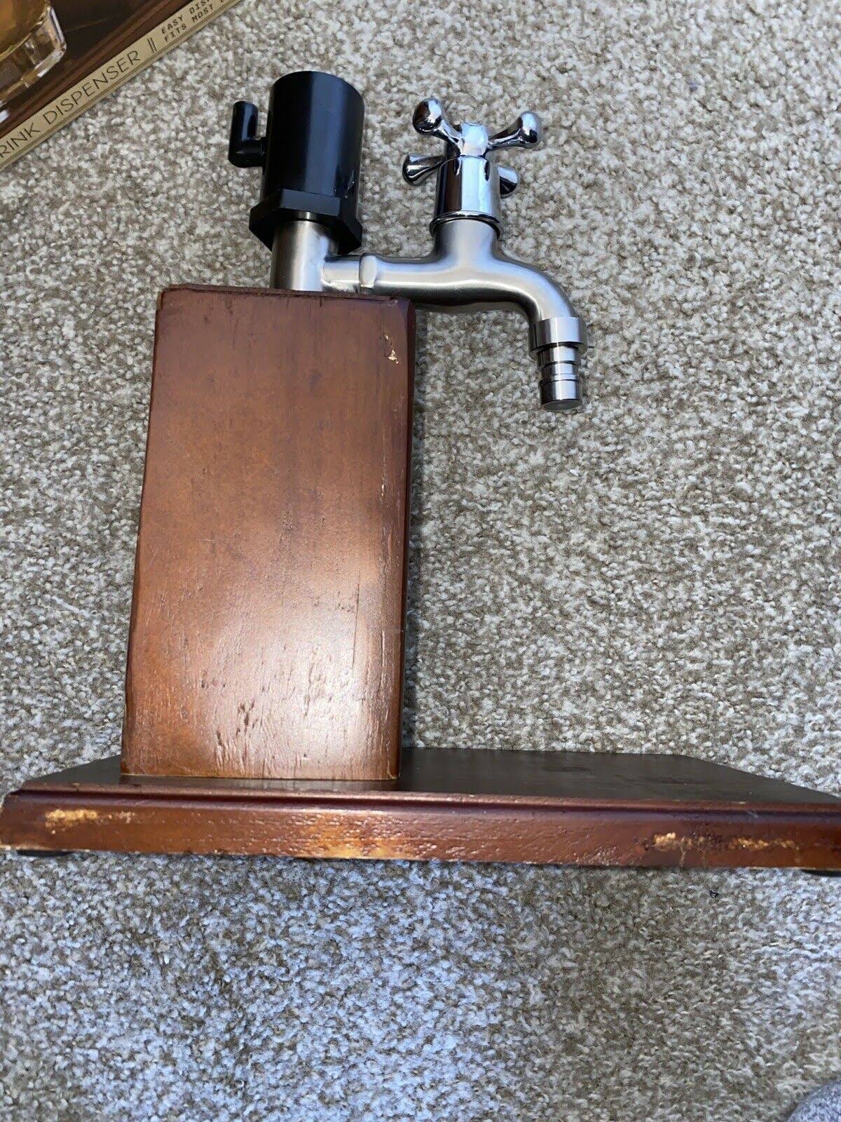Vintage Wood Drink Dispenser Z36188