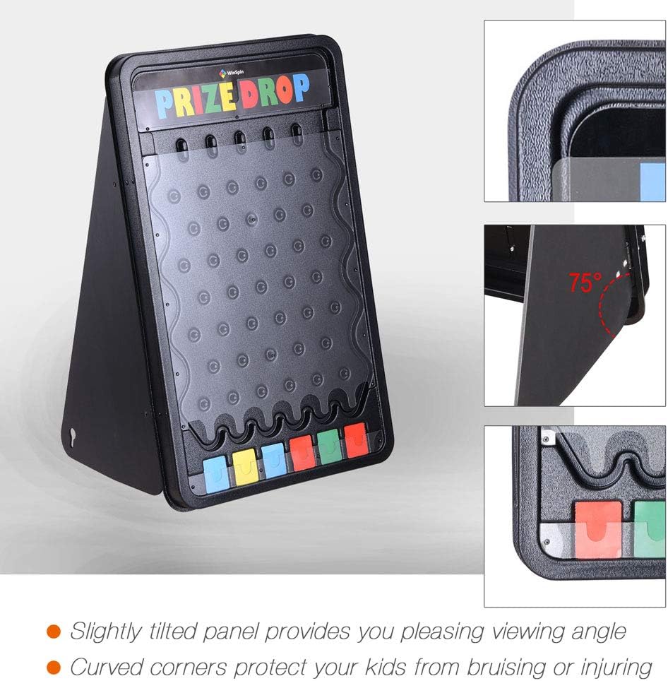 Plinko Board Disk Drop Game with 10 Pucks Pack of 2 G761