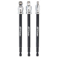 6 in. Impact-Rated Wobble Socket Adapter Set, 3-Piece H7077