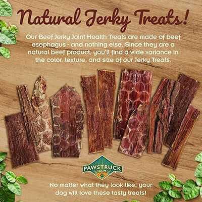 Natural Beef Jerky Dog Chew Treats G3883