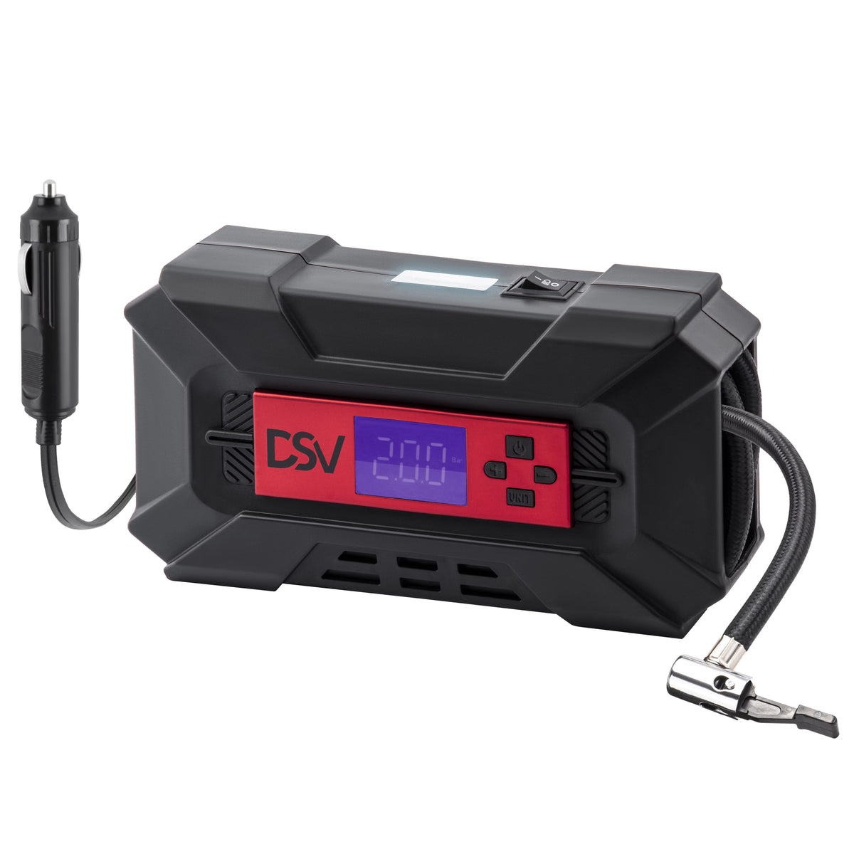 Compact Tire Inflator Air Pump 12V DC 150PSI V504688