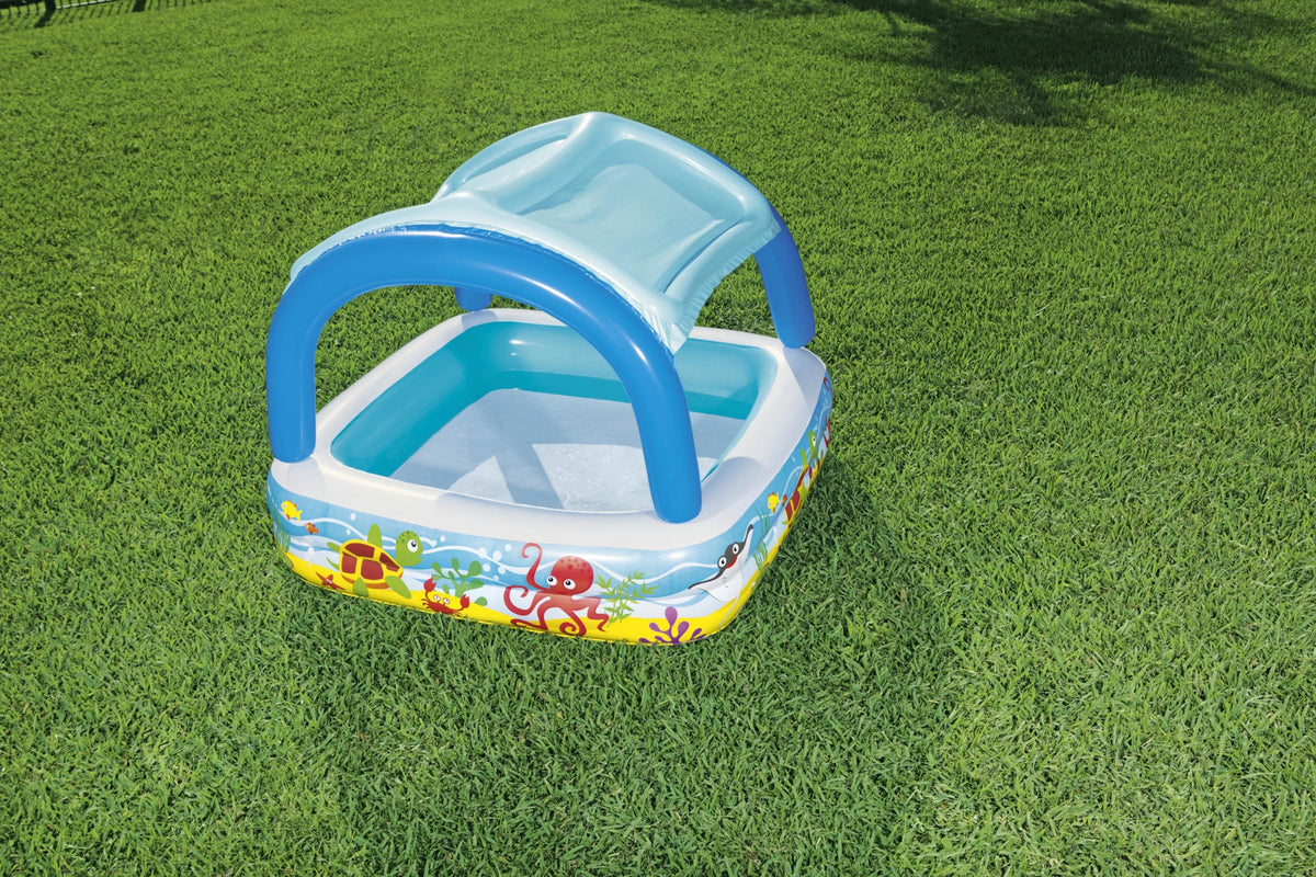 55 x 55 Inflatable Square Kiddie Pool Q587