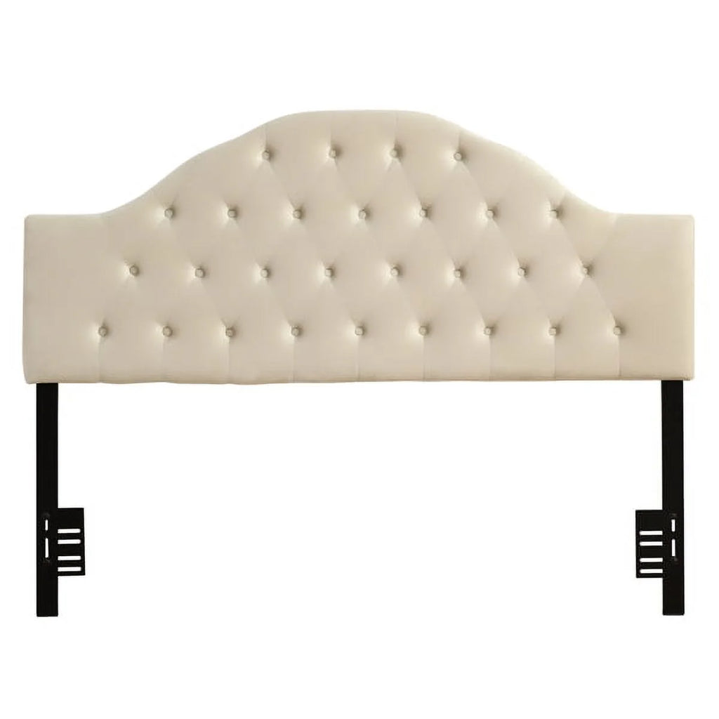 Queen Headboard White V9136