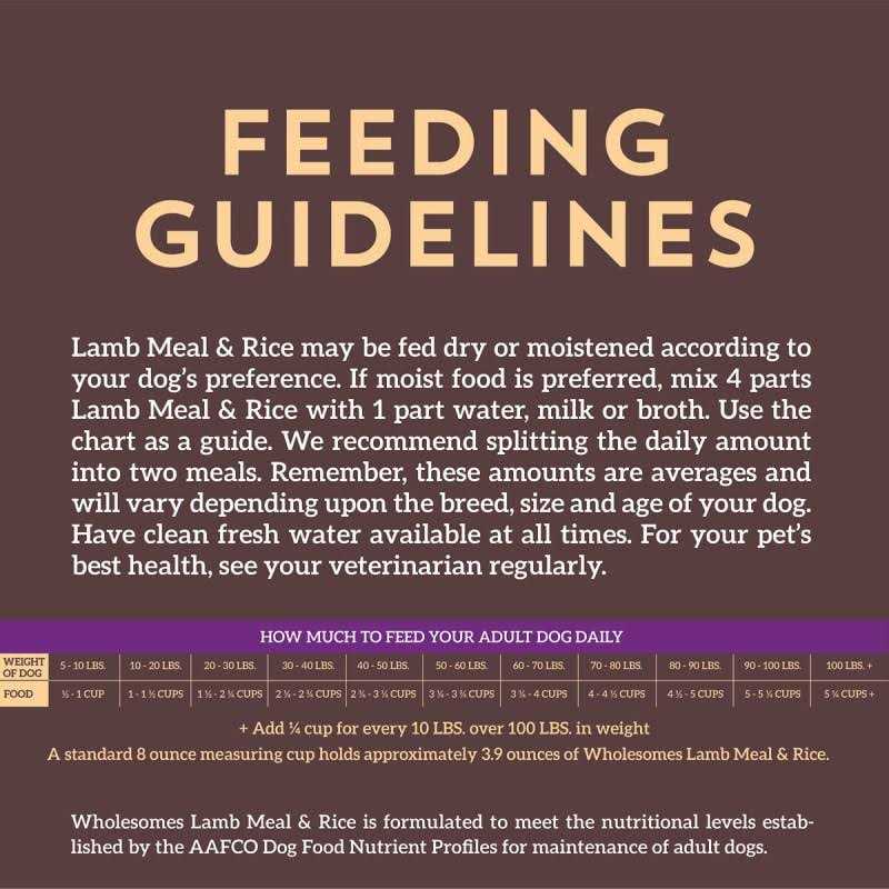 Lamb Meal & Rice Formula Dry Dog Food I9188