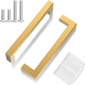 25 Pack 5 Inch Brushed Brass Cabinet Pulls P731