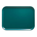 Teal Rectangle Tray 12 Pc Q4028