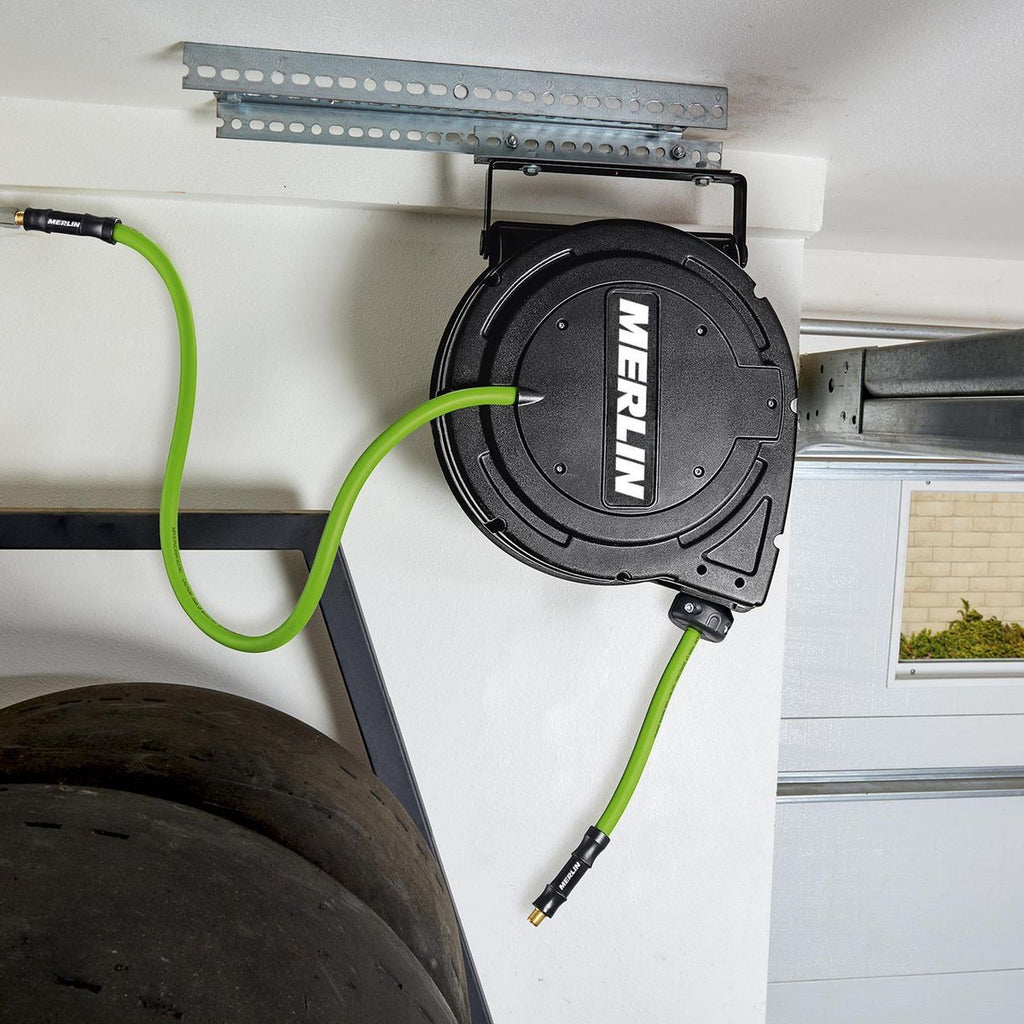 3/8 in. x 50 Ft. Retractable Air Hose Reel H884