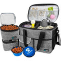 Dog Travel Bag with Food Container and Bowls Q992031