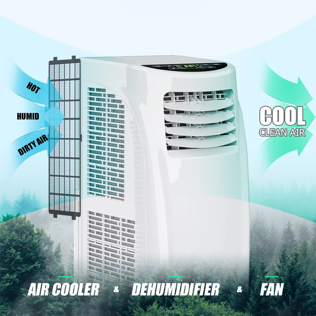 8000BTU Portable Air Conditioner & Dehumidifier S129