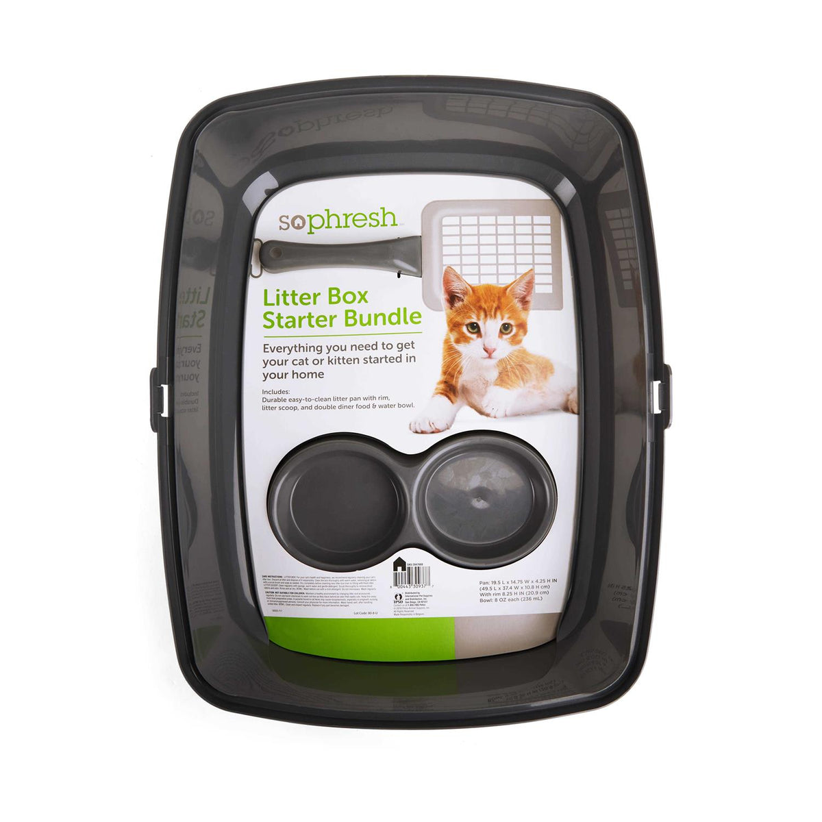 Grey Litter Box Starter Bundle R508833