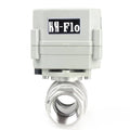 3/4x22 DN20 110VAC Stainless Steel Motorized Ball Valve W170619
