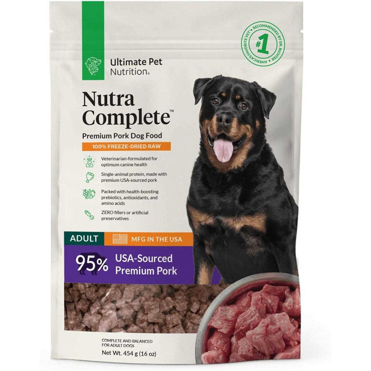 Freeze Dried Raw Pork Dog Food B487