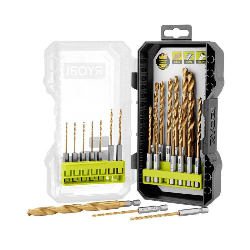 Titanium Drill Bit Set 22-Piece M2756