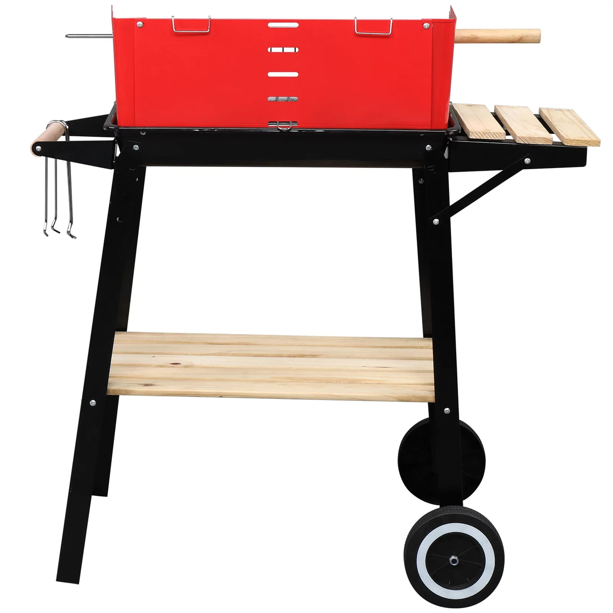 Charcoal Grill Portable Steel BBQ Pit C37322