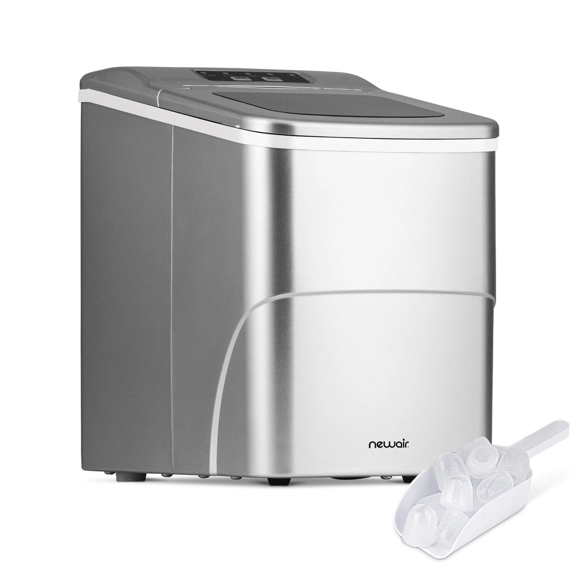 26 lbs. Countertop Ice Maker in Black E6342