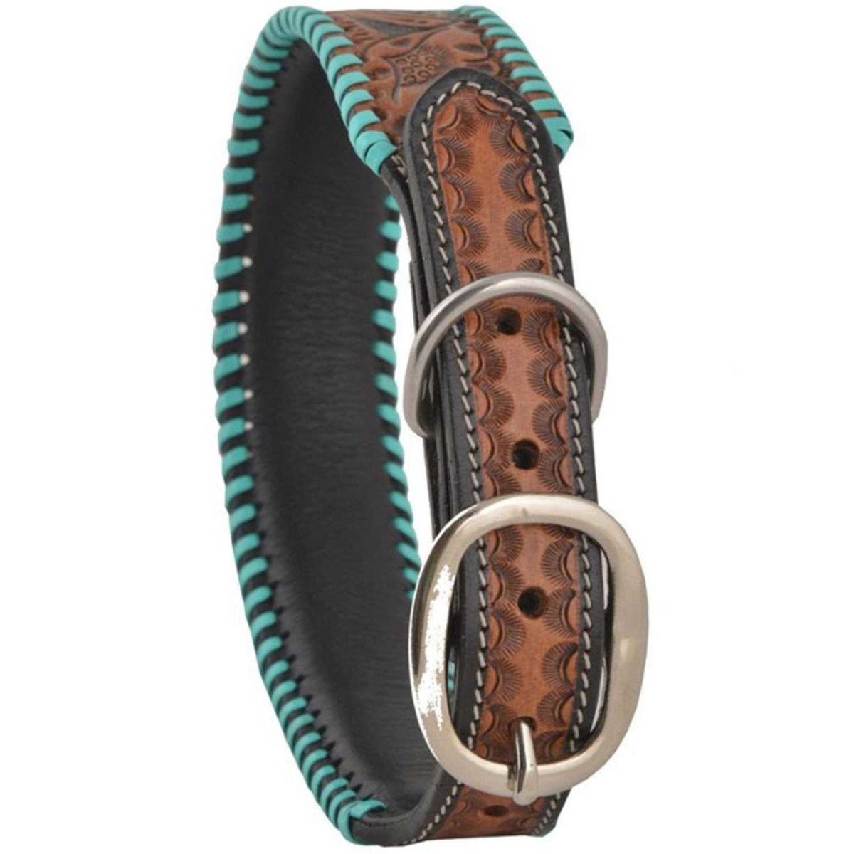 Tooled Leather Dog Collar K467671