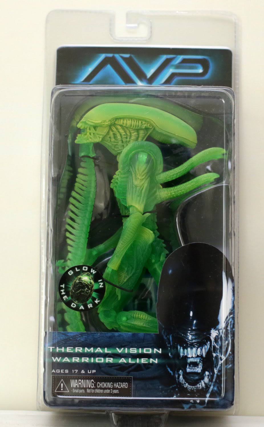 Glow-in-the-Dark Alien Warrior Action Figure C100