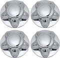 Chrome Center Caps with 5-Lug Bolts 4 Pack Z436425