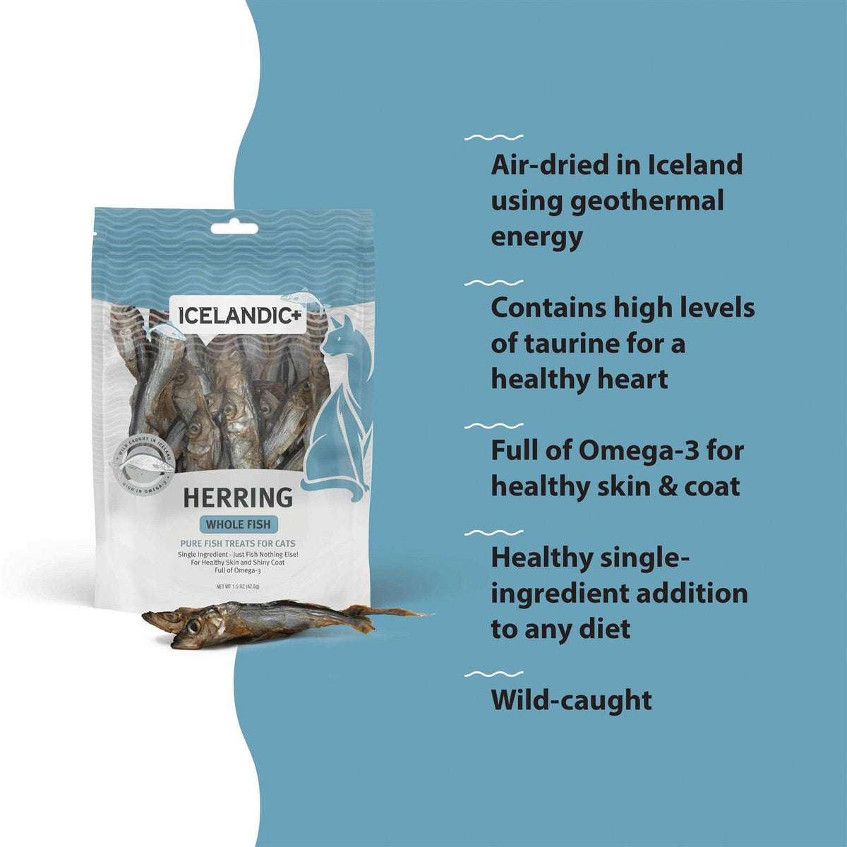 Herring Whole Fish Cat Treats T417