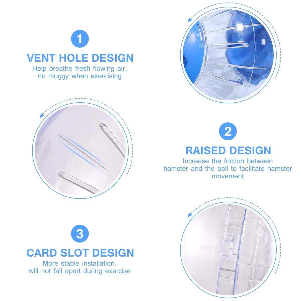 Hamster Exercise Ball Transparent N2436