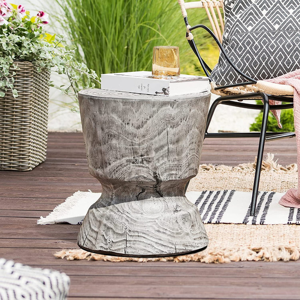Outdoor Concrete Side Table J20919
