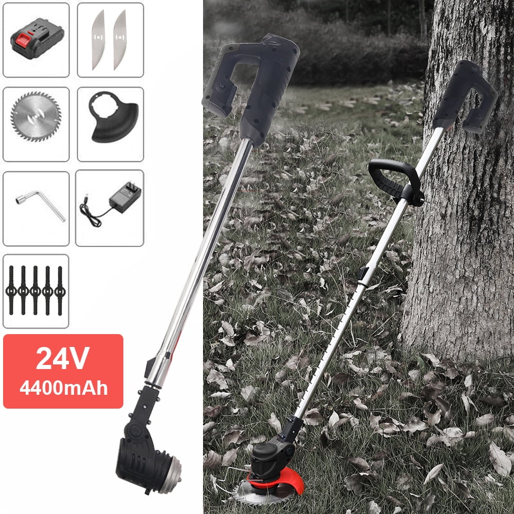 Cordless Electric Weed Eater Lawn Edger Grass String Trimmer A19308