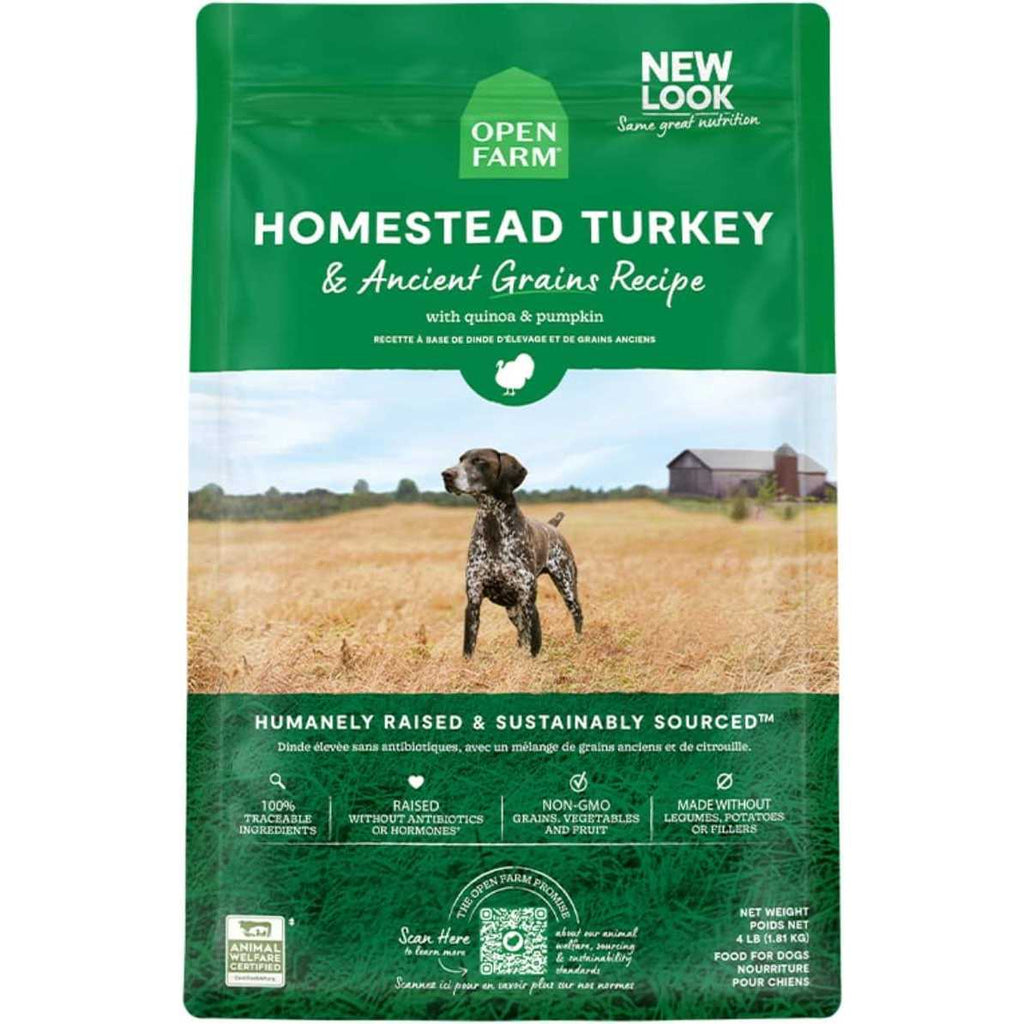 Homestead Turkey Ancient Grains Dry Dog Food O6177