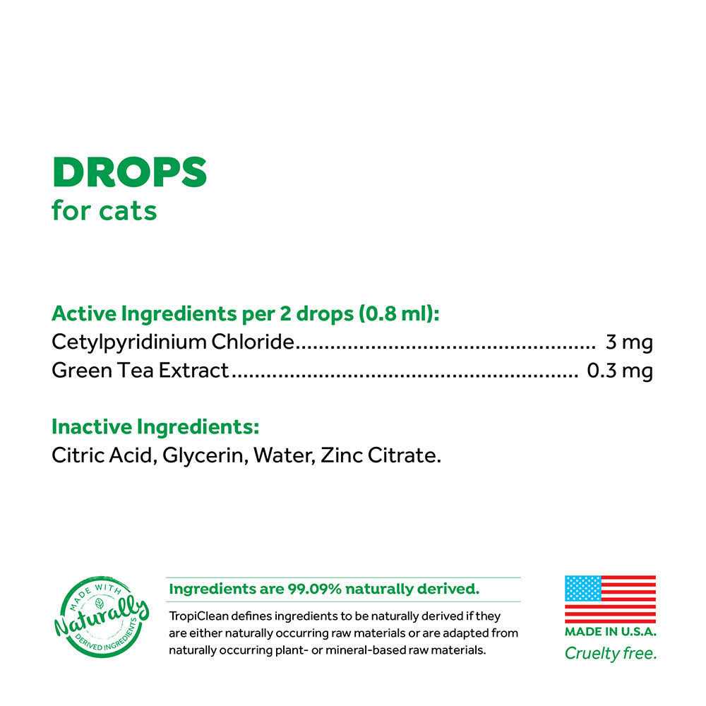 Fresh Breath Drops for Cats O1853