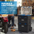 3 Piece Resin Plastic Modular Toolbox System H997