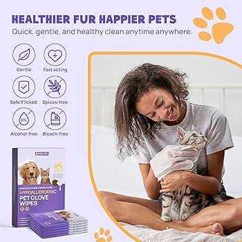 Pet Cleaning Deodorizing Bathing Wipes O2188