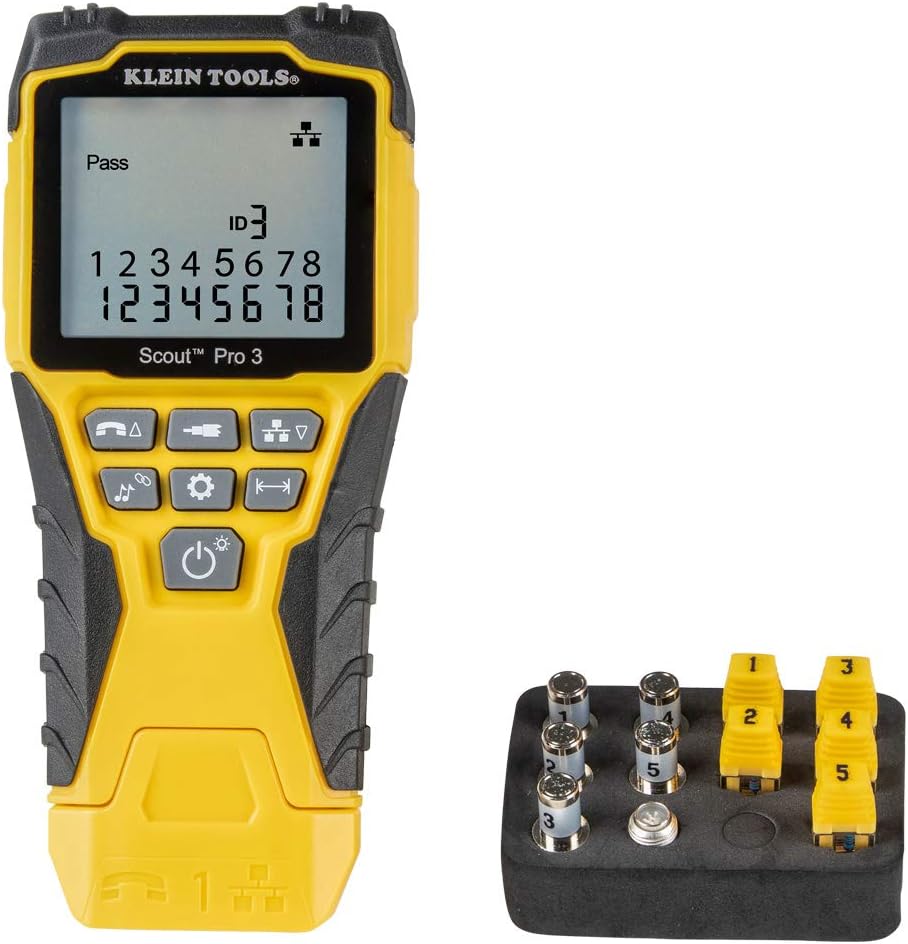 Cable Tester with Remote, Voice Data Video Cables Q1762