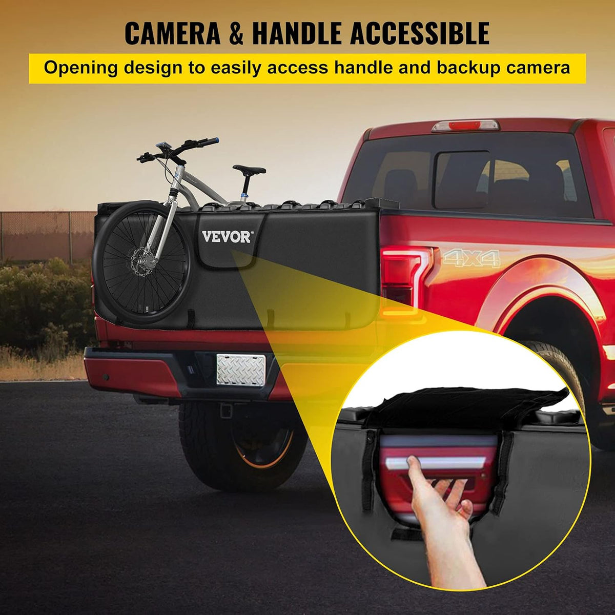 63 Wide Tailgate Bike Pad for 6 Bikes P804
