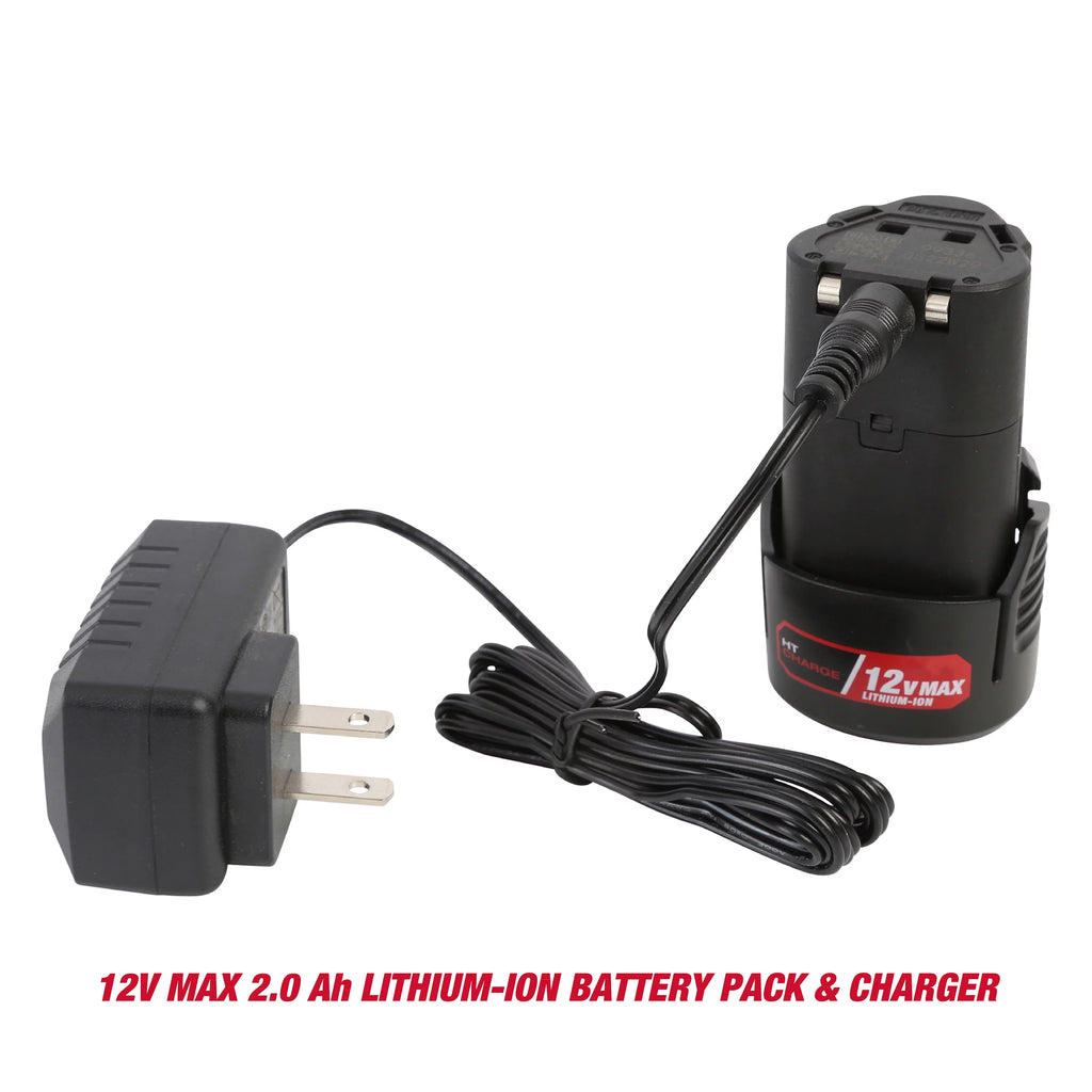 12V Max Lithium-Ion Brushless Impact Wrench with 2.0Ah Battery and Charger I293