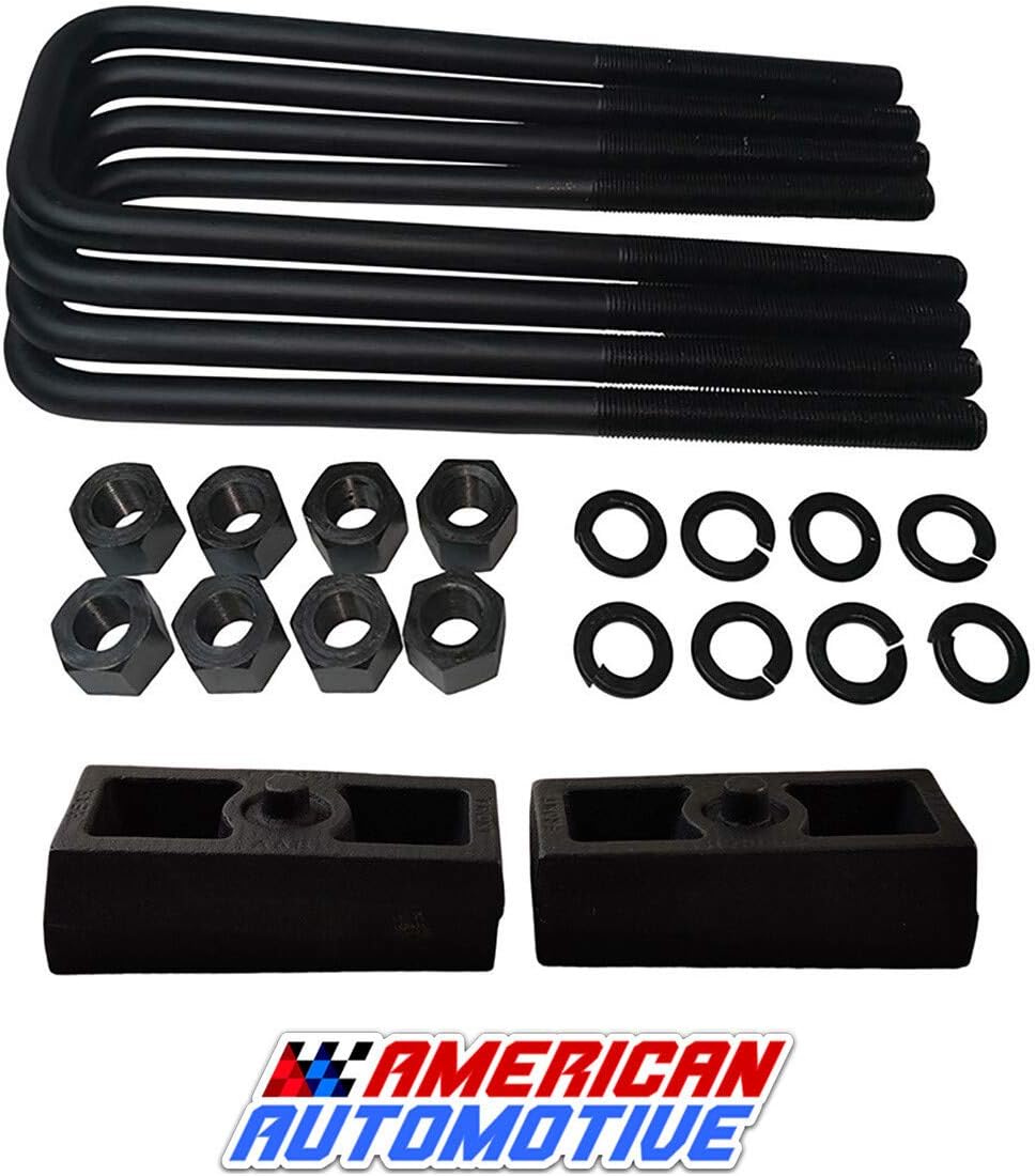 Lift Kit 1.5 Rear Cast Iron Blocks + 12 U Bolts F455983