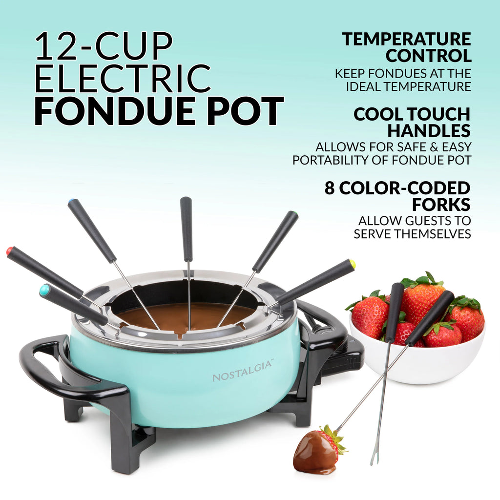 Aqua 12-Cup Electric Fondue Pot R779