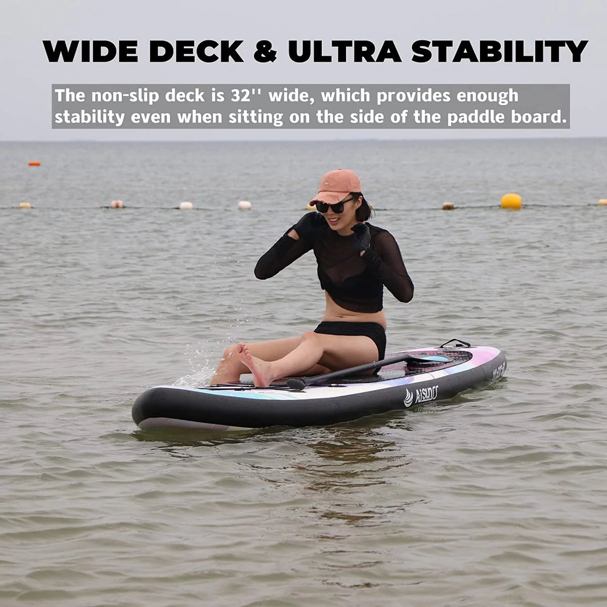 Inflatable Stand up Paddle Board 11ft Purple C195