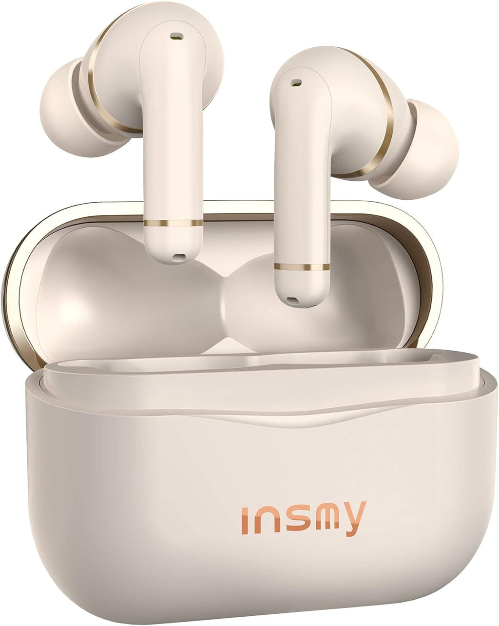 Wireless Noise Cancelling Waterproof Earbuds with 6 Mics, 36 Hours Playtime Bluetooth Headphones (Black) Z3898