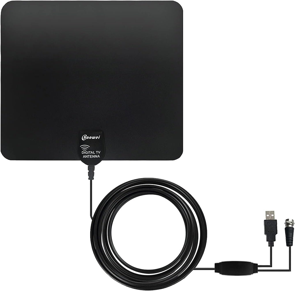 Amplified HD Digital TV Antenna with Signal Booster U39716