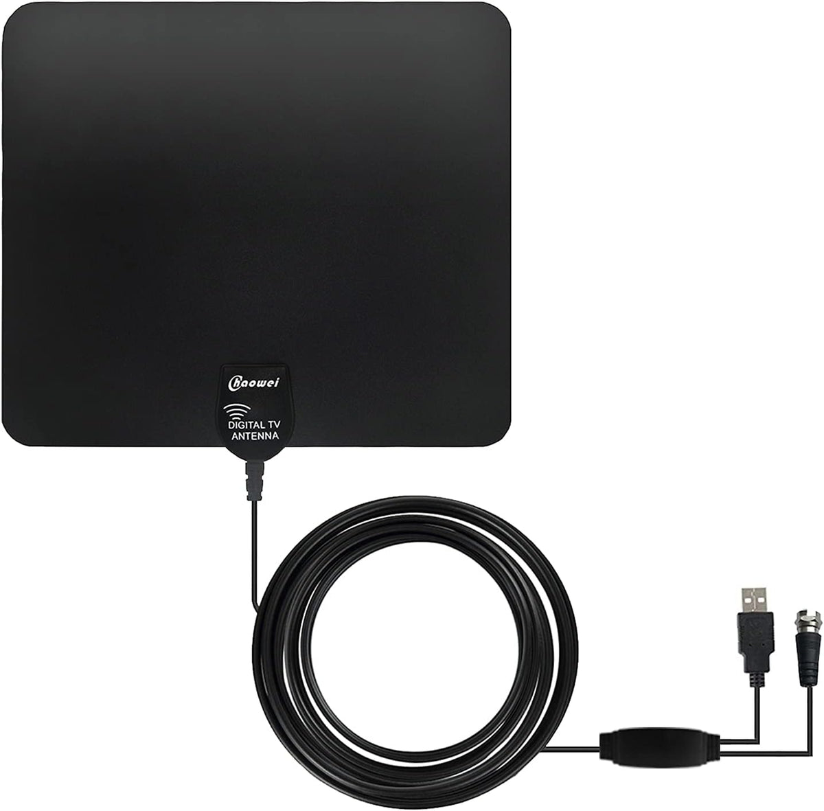 Amplified HD Digital TV Antenna with Signal Booster U39716