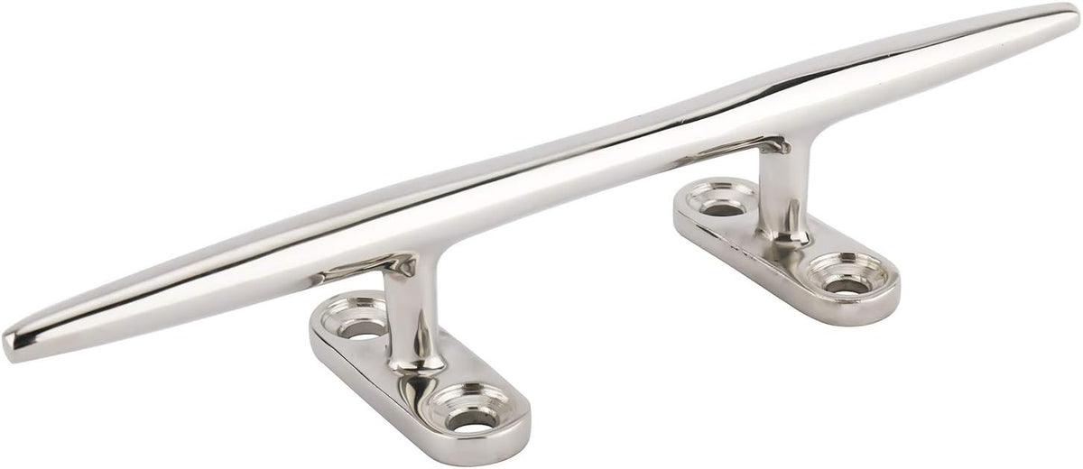 2 Pack 8 inch Casted 316 Stainless Steel Open Base Cleat Z6894
