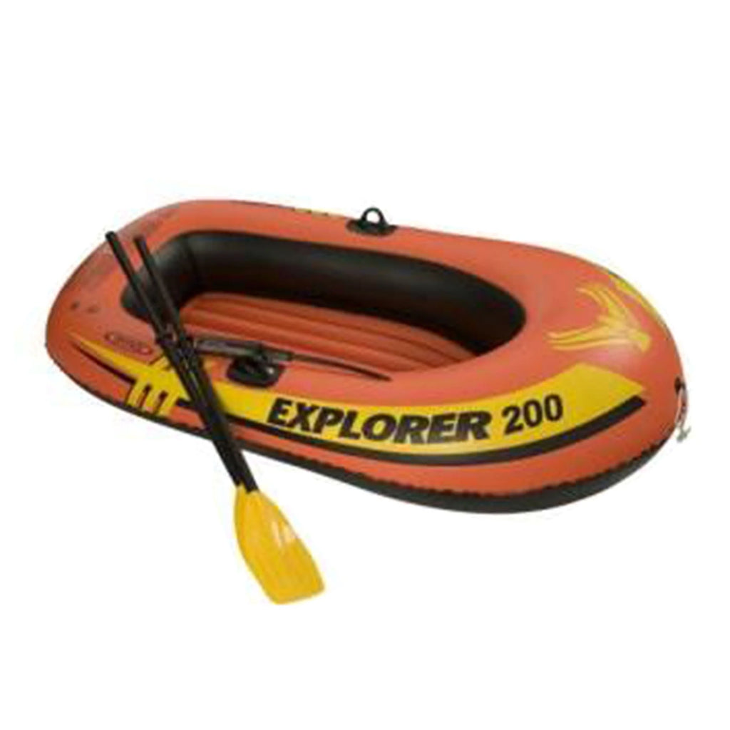Inflatable 2 Person Boat Raft with Oars & Pump 2 Pack F965211