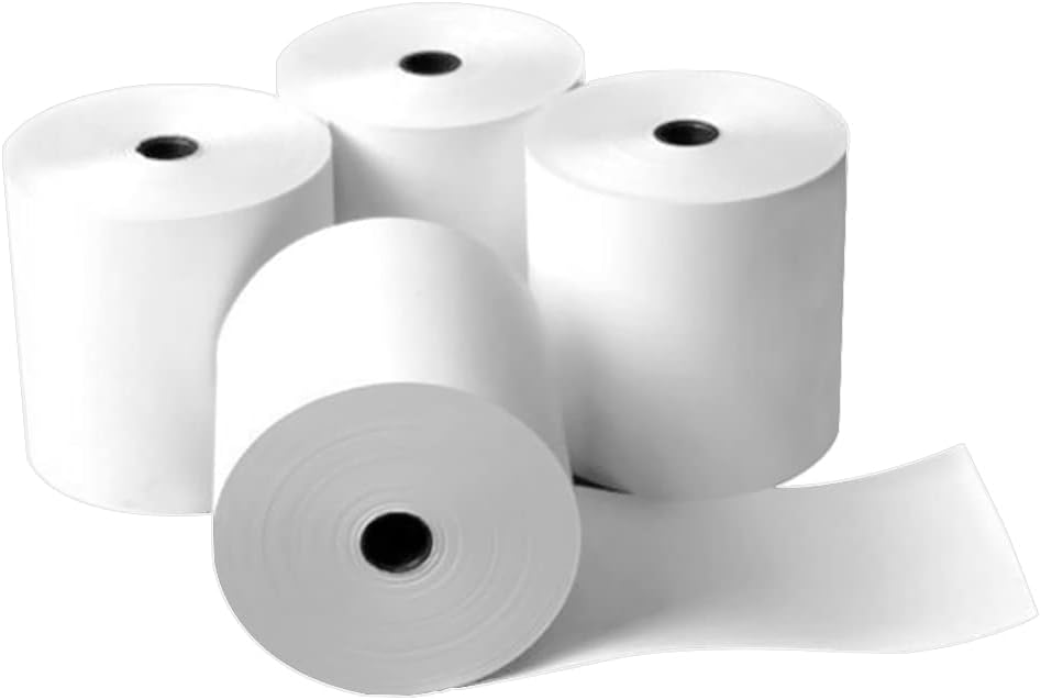 Thermal Receipt Paper 3 1/8 x 230ft 4 Rolls X16933