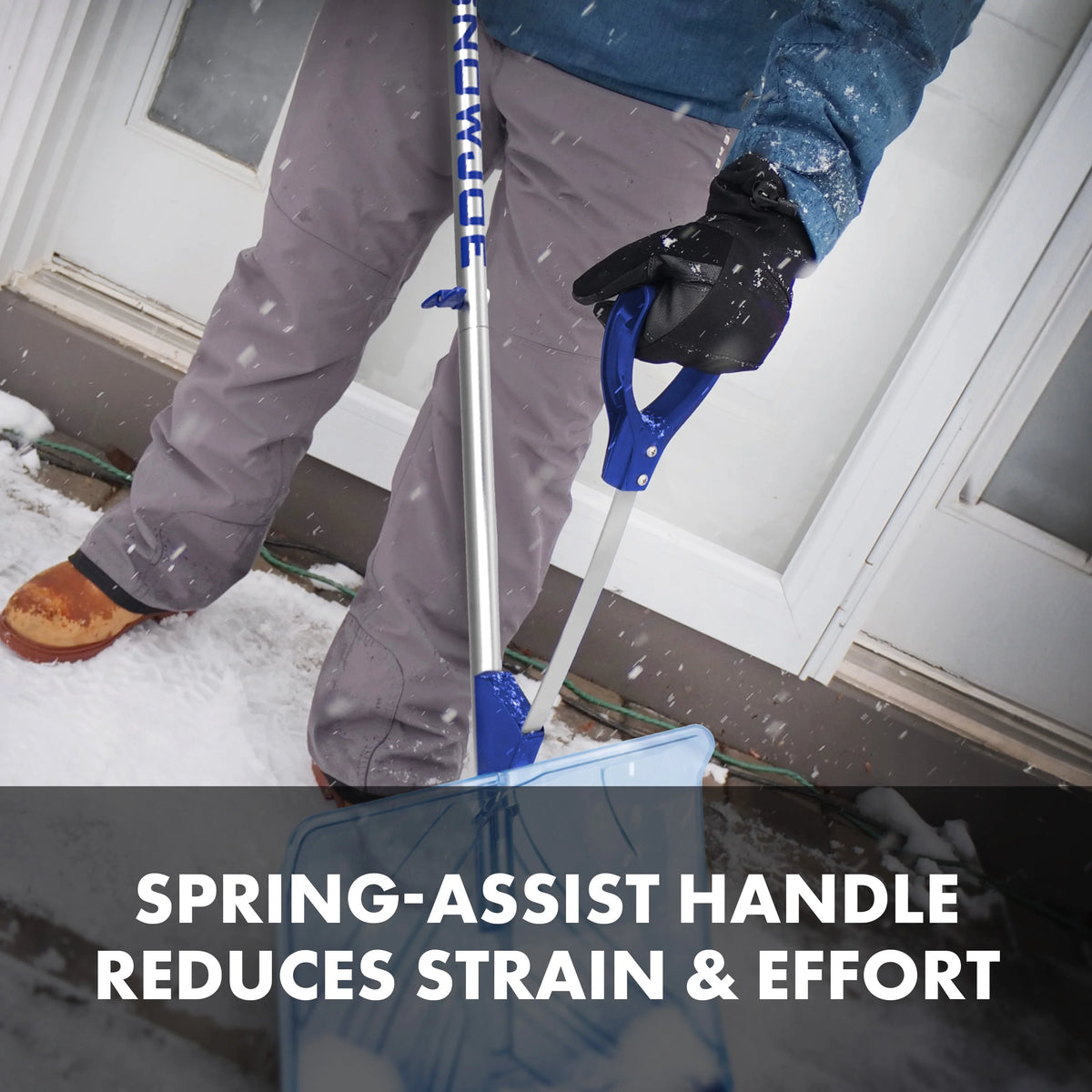 18-inch Spring Assisted Snow Shovel D36052