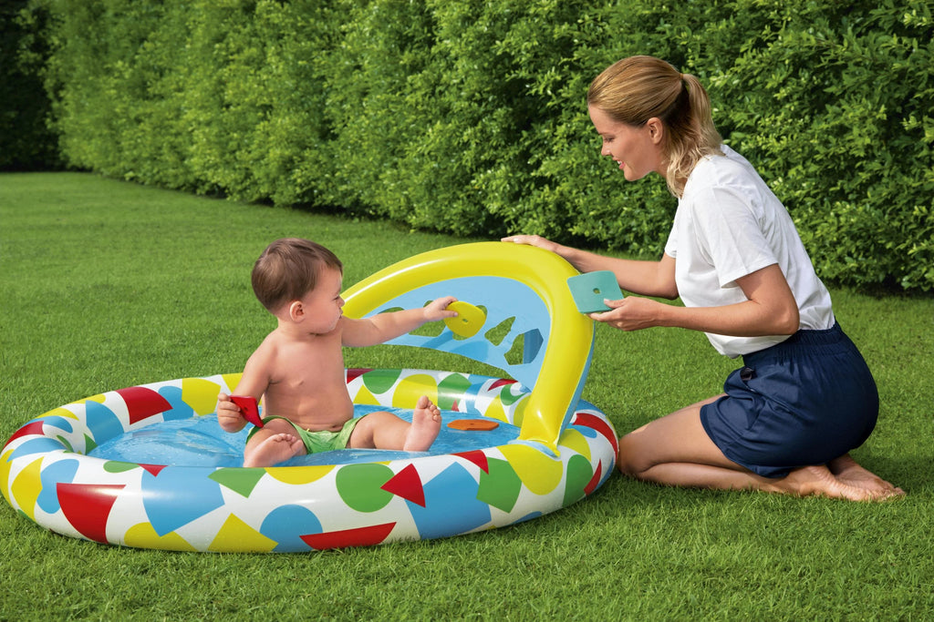 Inflatable Kiddie Pool 47” x 46” x 18” I744424