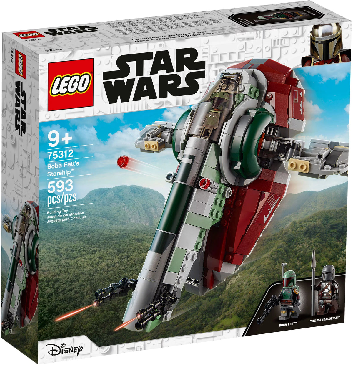 Building Toy with Rotating Wings and 2 Minifigures X219386