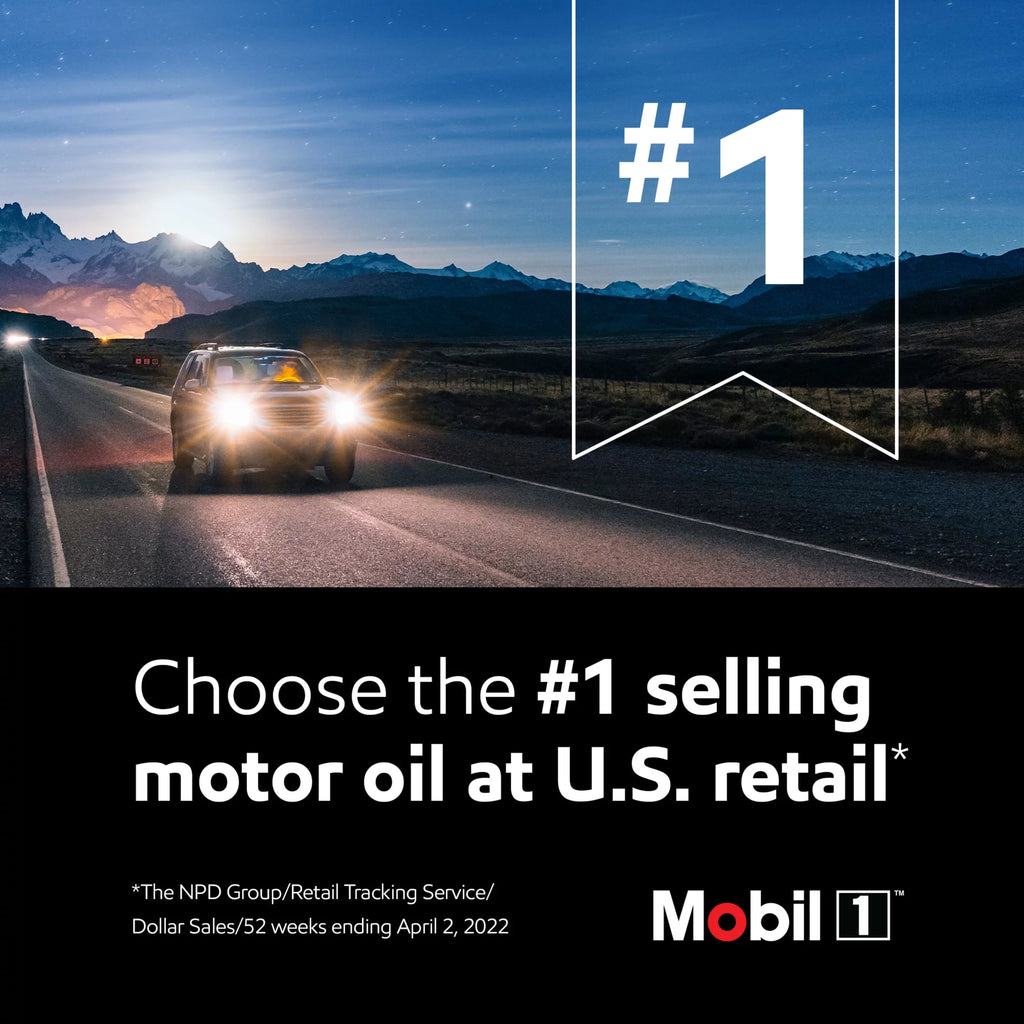 High Mileage Full Synthetic 5W-30 Motor Oil 1 Quart F7966