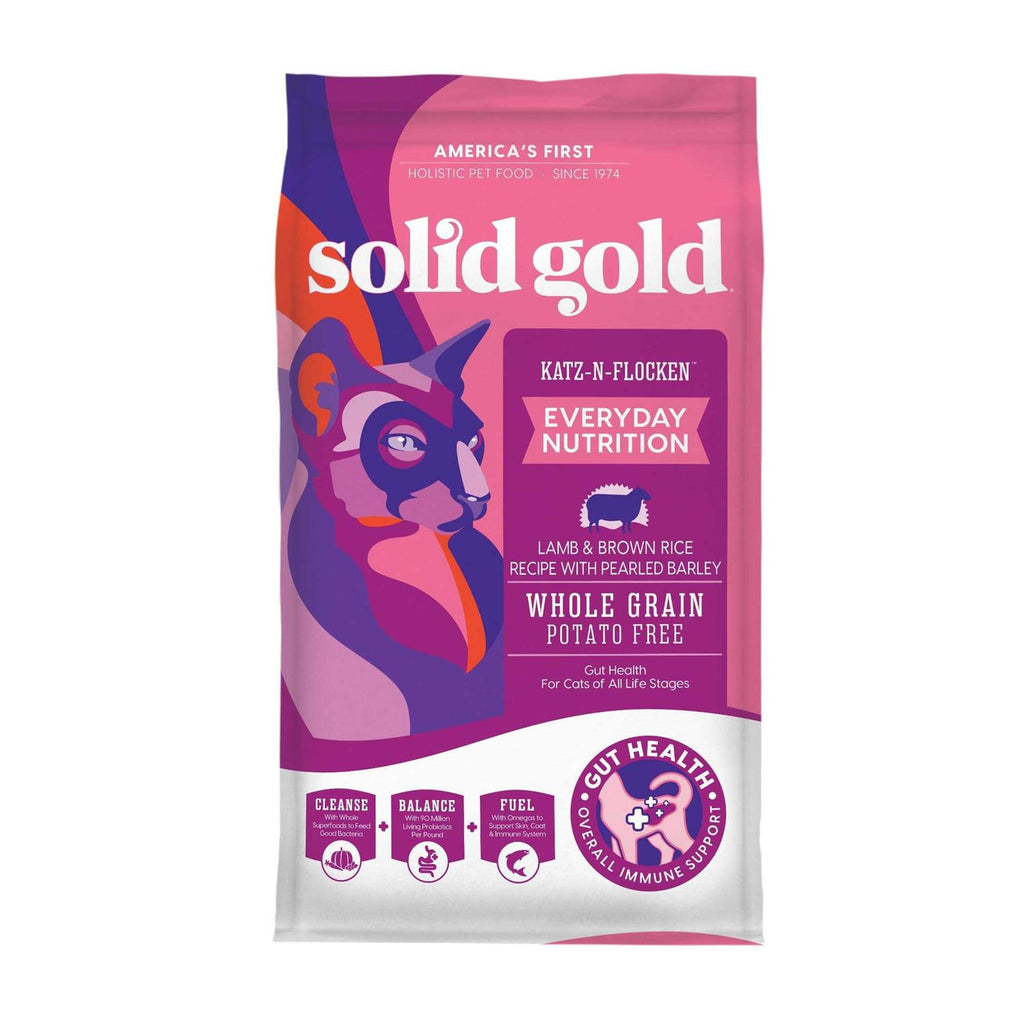 Solid Gold Lamb & Brown Rice Dry Cat Food Z4245