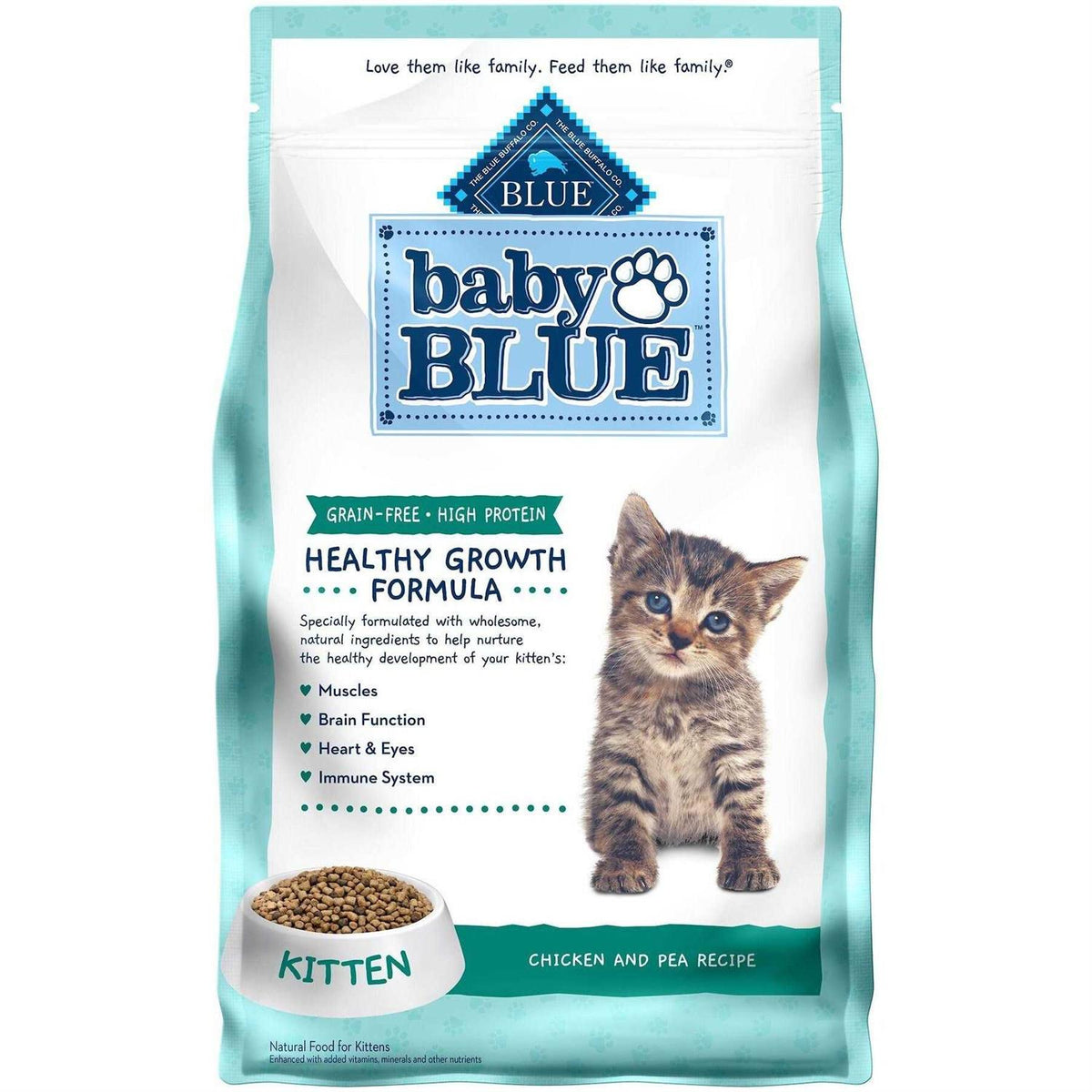High Protein Natural Dry Kitten Food D594